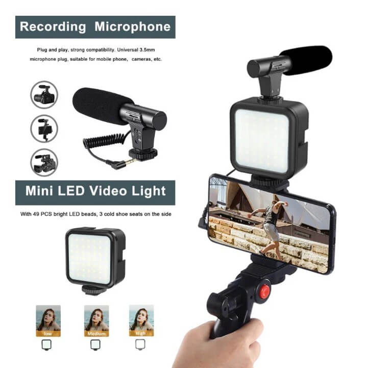 Kit Vlogging Plokama PK-771 Video-Making