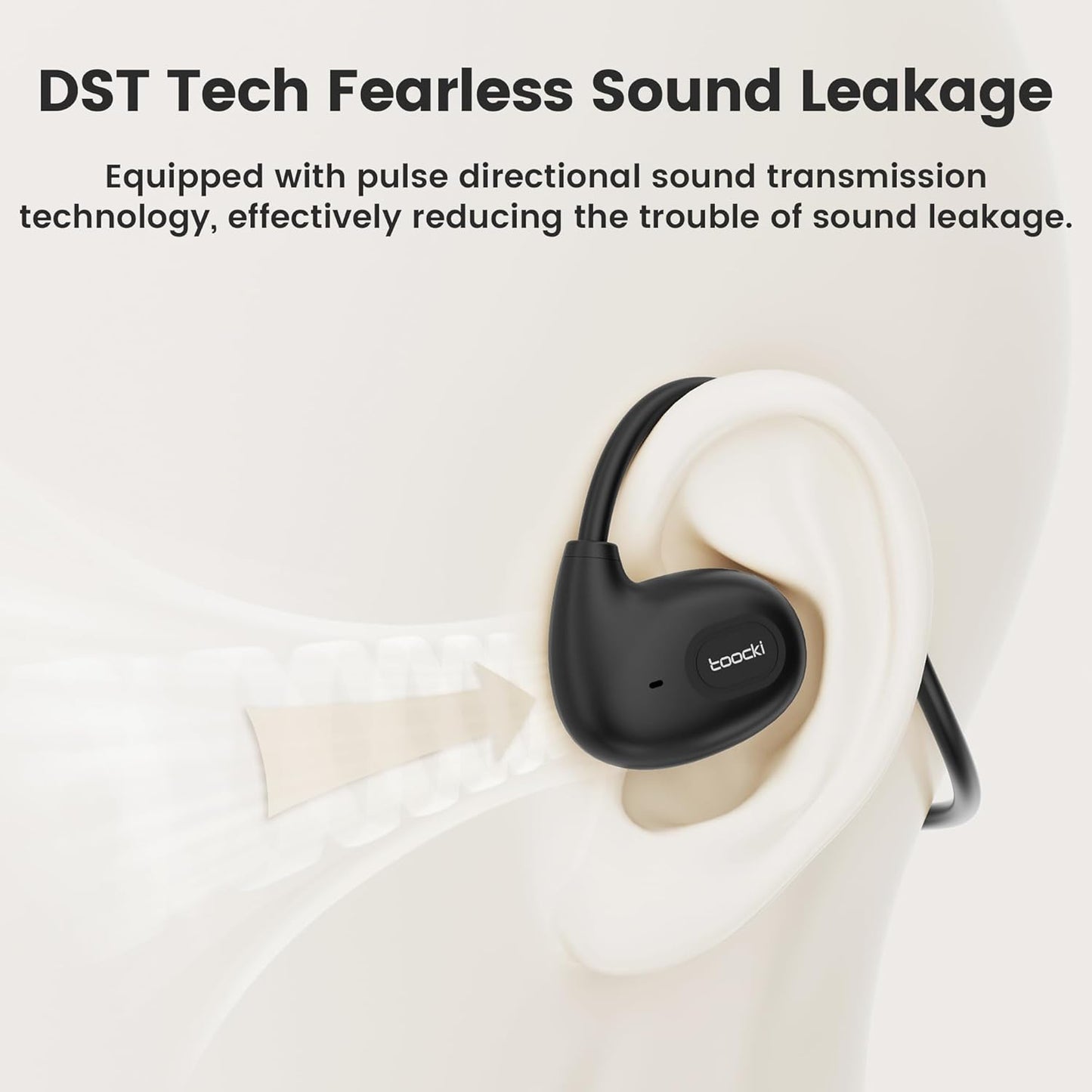 Écouteurs à Conduction Osseuse UKMAX KM-801 Open Ear