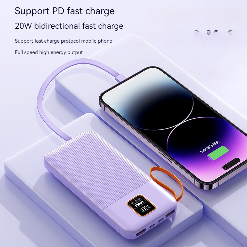 Power Bank SENS PB-SS201 20000mAh avec Câbles Intégrés