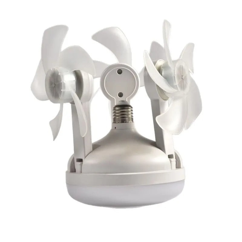 Ventilateur Plafonnier LED Pliable 4-en-1
