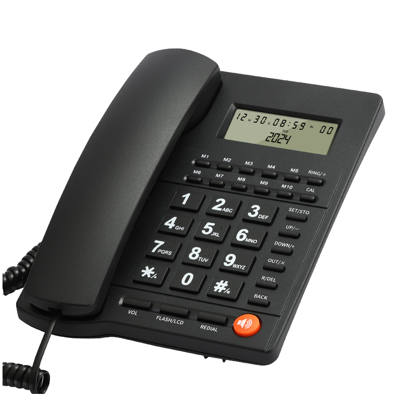 Téléphone Fixe Panaphone KX-T2017 Caller ID