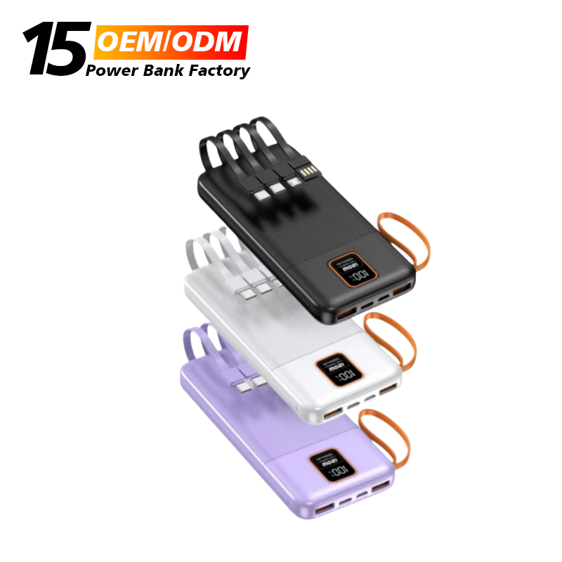 Power Bank SENS PB-SS201 20000mAh avec Câbles Intégrés