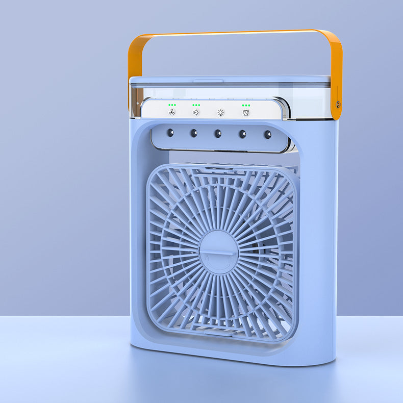 Mini Ventilateur Brumisateur Aromatique 4-en-1