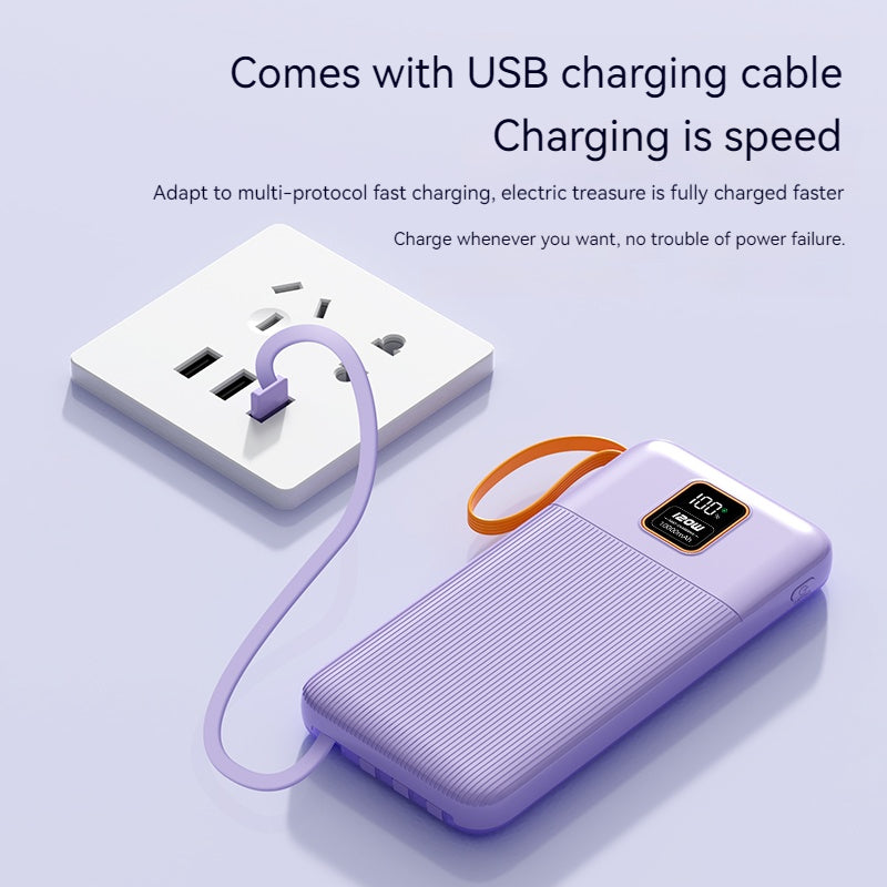 Power Bank SENS PB-SS201 20000mAh avec Câbles Intégrés