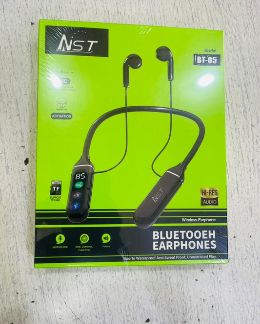 Écouteurs Tour de Cou Bluetooth NST BT-05